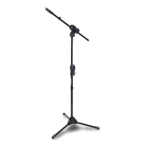 Pedestal de Microfone Girafa Regula Alt Metal Preto Smmax Ibox