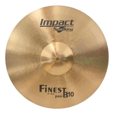 Prato 20" Ride Condução Impact Finest Liga B10 Spanking