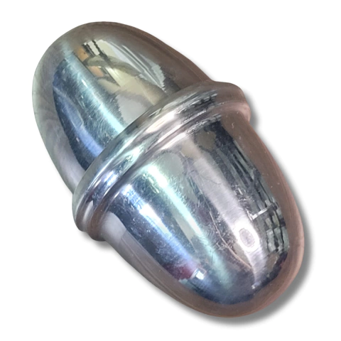 Ganzá Ovo Sonoro Pequeno 70 Alumínio 7cm Spanking