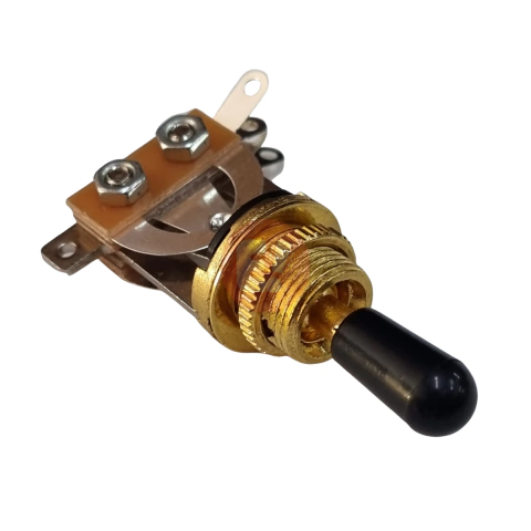 Chave Seletora Les Paul 3 Posições Dourada Preto Sem Plate