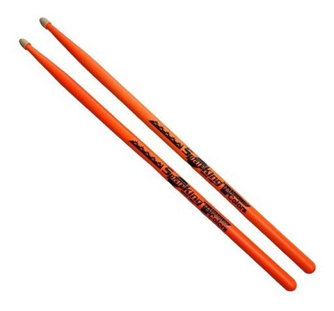 Baqueta 7a Laranja Luminosa Colors Spanking Fluorescente
