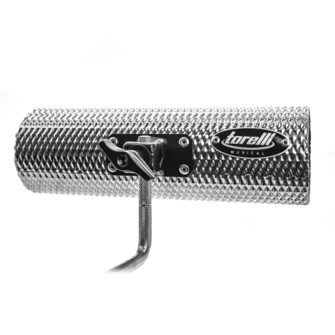 Guiro Merengue Pequeno com Suporte de Clamp com Pente Torelli