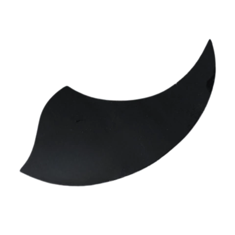 Escudo Para Ukulele Preto Autoadesivo