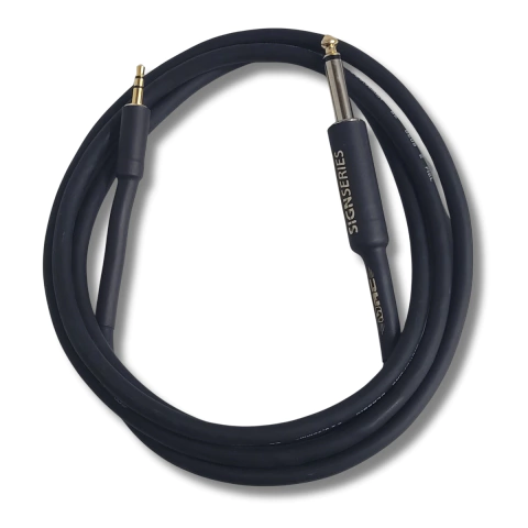 Cabo P2 Estereo + P10 Macho Mono 3.05m 0.30mm Dj Series Mac Cabos