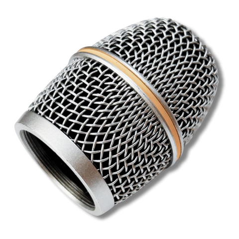 Globo Protetor Microfone Rosca 34.5mm Cromado K98 Kadosh