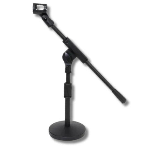 Pedestal de Microfone de Mesa Suporte SM500 Zellmer