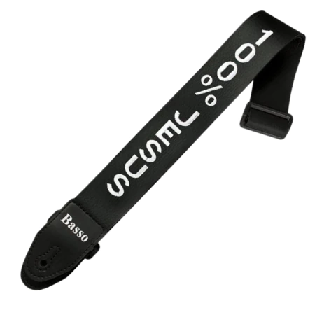 Correia Basso Sintético NY 01 5cm Preta 100% Jesus