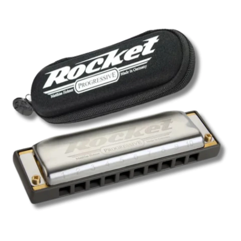 Gaita Rocket Harmonica Diatônica em Dó Maior C Hohner