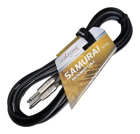Cabo P10 x P10 7m Instrumento Samurai Roxtone