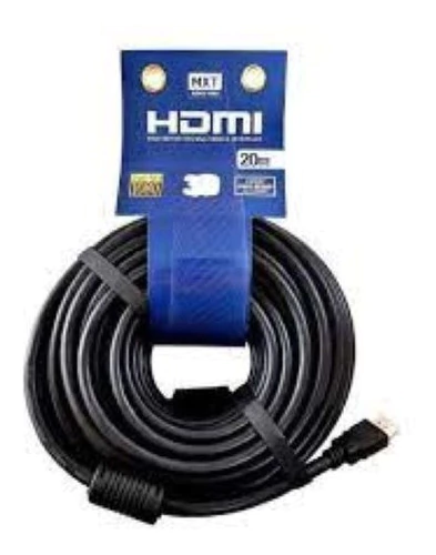 Cabo Hdmi 1080p Com Filtro 26+28 Awg 8.3mm Gold 20m MXT