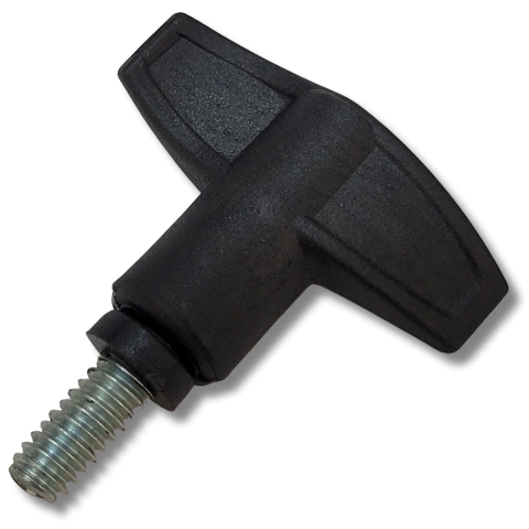 Borboleta Rosca 6mm x 15mm Metal Preto Bateria Modelo RMV