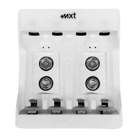 Carregador de Plihas Portátil AAA AA e 9v MXT