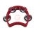 Pandeiro Meia Lua Infantil - Vermelho - comprar online