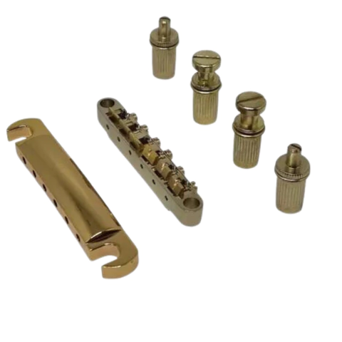 Ponte Les Paul Tune O Matic Com Cordal Dourada