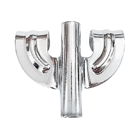 Garra Para Bumbo Bateria Vintage 12.1 Metal Cromado Spanking