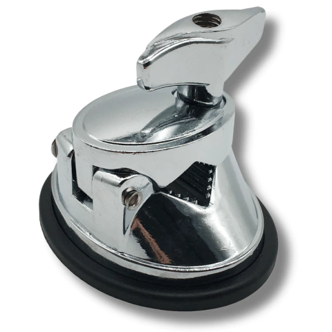 Base Fixação de Pé de Surdo Metal Cromado Liverpool