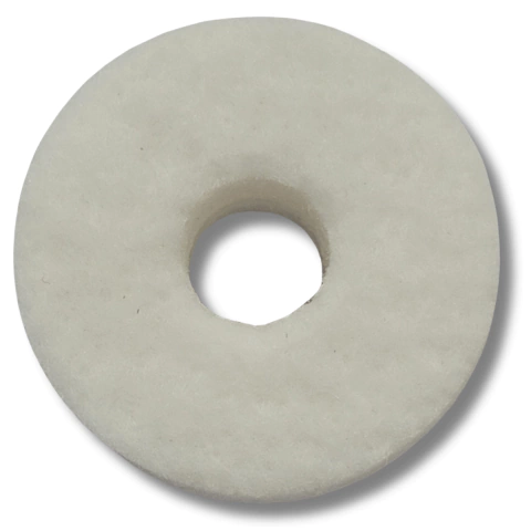 Feltro Branco Estante Prato Bateria Liverpool Unidade