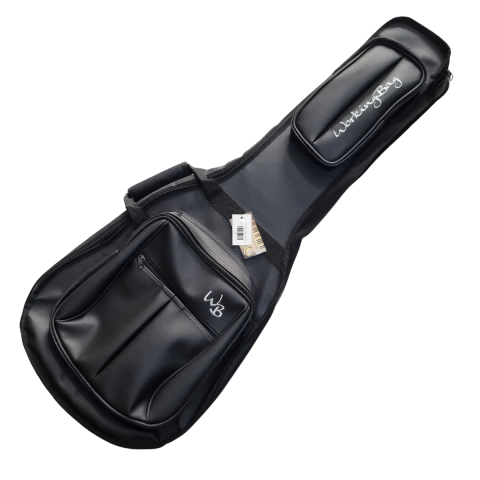 Bag Violão Clássico Prime Couro Ecológico Preto Working Bag