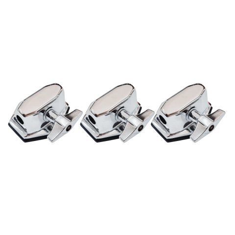 Kit 3 Caneca para Tom e Surdo Robusta Cromada PTA312 Pinguim