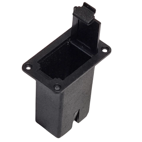 Box Suporte Bateria 9v Vertical Caixa com Tampa Modelo C 714