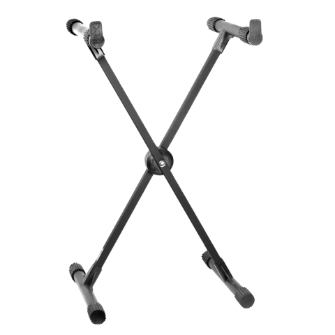 Suporte Teclado com Regulagem X10 Metal Preto IBOX