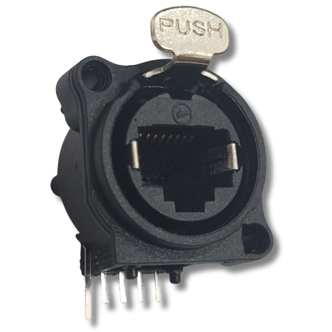 Plug Conector de Painel RJ45 HX096