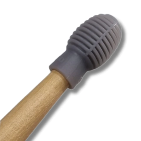 Drumstick Head Ponta Borracha de Baqueta para Estudo Unidade