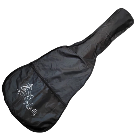 Bag Violão Folk Tam 41 Preta Impermeável Andaluz PBA002