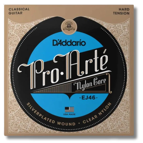 Encordoamento Violão Nylon Pro Arté Tensão Alta Daddario EJ46