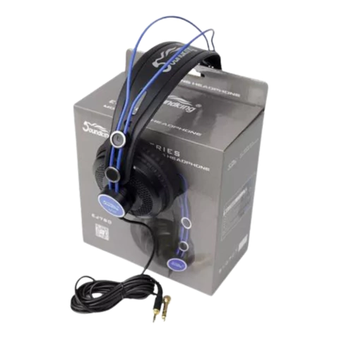 Fone de Ouvido Headphone Profissional EJ780 Soundking