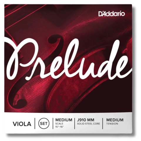Encordoamento Viola De Arco Tensão Média D'Addario Prelude