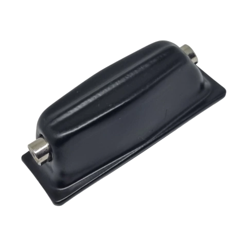 Canoa Para Caixa 2 Afinações 18.5 Preta Metal M6 Unidade