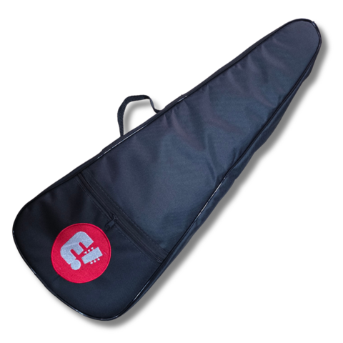 Bag Ukulele Concert 67cm Luxo Formato Nylon 600 Preto BNUKL Music New