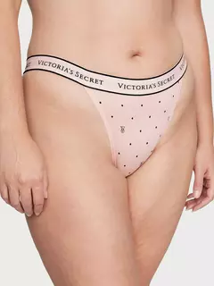 LOGO COTTON BIKINI PANTY ROSA - comprar en línea