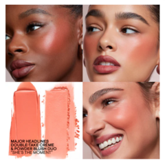MAJOR HEADLINES DOUBLE-TAKE CRÉME & POWDER BLUSH DUO SHE'S THE MOMENT en internet