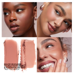 MAJOR HEADLINES DOUBLE-TAKE CRÉME & POWDER BLUSH DUO NOT TOO MUCH en internet
