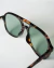 Óculos de Sol VES Martina – Acetato Tartaruga com Lente Verde - Óculos Ves