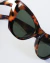 Óculos de Sol VES Cécilia – Acetato Tartaruga Gatinho com Lente Verde - loja online