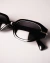 Óculos de Sol VES Amina – Acetato Preto com Lente Preta - comprar online