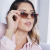 Óculos de Sol VES Thais – Metal Dourado com Lente Marrom - comprar online