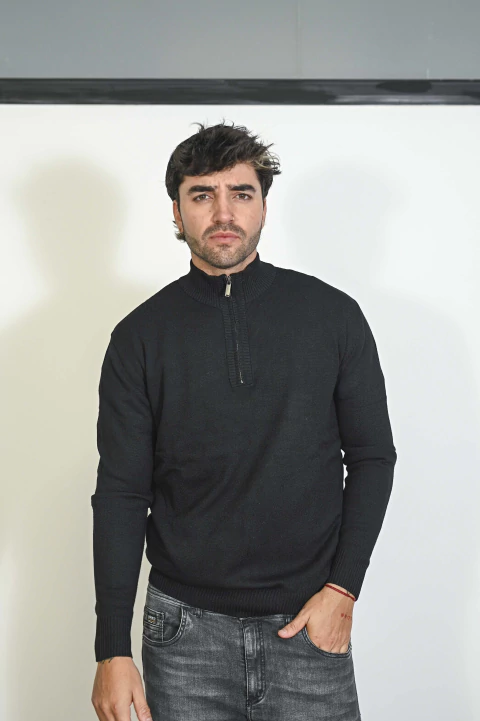 SWEATER CIERRE CASHMERE