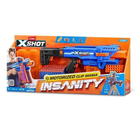 XSHOT ARMA LANZA DARDOS INSANITY CLIP MANIA SUDAMERICANA - comprar online
