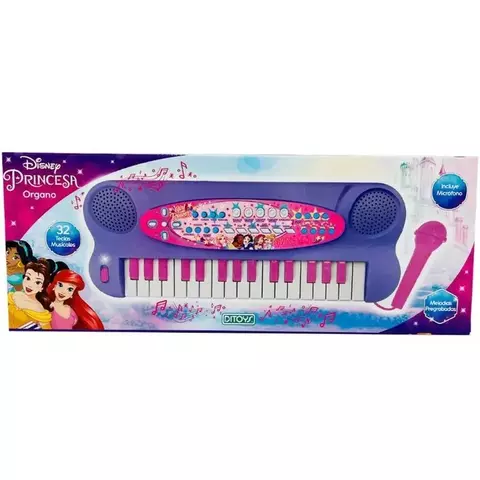 ORGANO MUSICAL PRINCESAS DISNEY DITOYS - comprar online