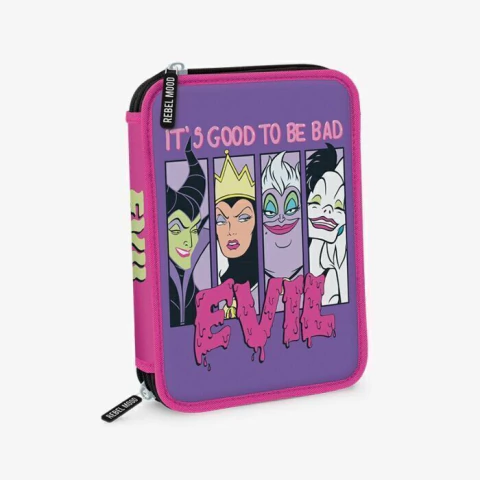 CARTUCHERA VILLANAS DISNEY EVIL 2 PISOS MULTISCOPE - comprar online