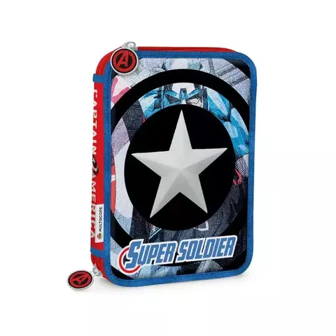 CARTUCHERA AVENGERS 2 PISOS MULTISCOPE - comprar online