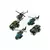 PACK 5 VEHICULOS MILITARES MINI CAR LOVE en internet