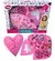 POPPI SET DE MAQUILLAJE DESPLEGABLE CORAZON SUDAMERICANA - mundo feliz