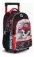 MOCHILA CARRITO FOOTY CALAVERA 18 PULGADAS - mundo feliz