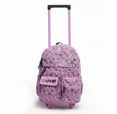 MOCHILA CARRITO 17 PULGADAS ZAPHIR DIBUJOS - comprar online
