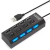 Hub USB 4 portas 2.0 com interruptor Lehmox